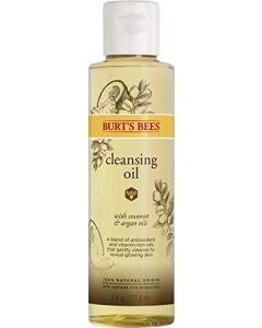 Burt's Bees 100% Natural Facial Cleansing Oil for Normal to Dry Skin, 6 Oz