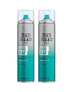 TIGI Bed Hard Head Extra Strong Hold Hair Spray, 10.6 Ounce (Pack of 2)