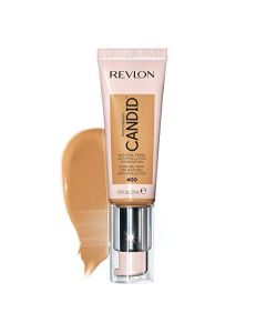 Revlon PhotoReady Candid Natural Finish Foundation, with Anti-Pollution, Antioxidant, Anti-Blue Light Ingredients, 400 Macadamia, 0.75 fl. oz.