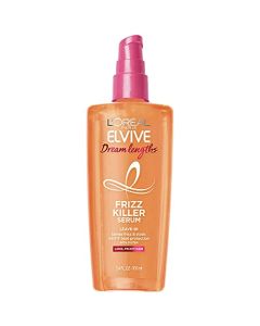L'Oreal Paris Elvive Dream Lengths Frizz Killer Leave-In Serum, 3.4 Ounce