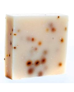 360Feel Lavender Patchouli Soap - 5oz Castile Handmade Soap bar- Refreshing Earthy with peppermint leaves Skin Scrub Exfoliation - Man Soap-Essential Oils - Gift ready