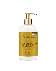 SheaMoisture Restorative Conditioner for Dry, Damaged Hair Raw Shea Butter Silicone Free Conditioner for Curly Hair 13 oz