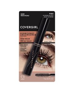COVERGIRL Exhibitionist Uncensored Mascara for Volume and Length, Extreme Black, 0.3 Fl Oz