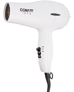 Conair Hair Dryer, 1875W Mid-Size Blow Dryer