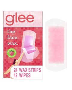 JOY Glee Face Wax Strips Hair Removal - 24 Strips