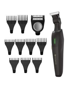 Remington Ultimate Precision Multigroomer Powered Hair Clipper, 6"x4"x2", Black