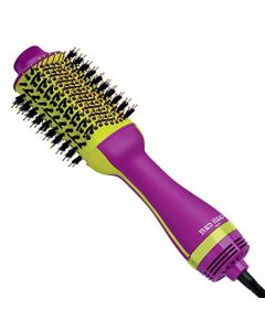 Bed Head One Step Volumizer and Hair Dryer | Dry, Straighten, Texture, Style in One Step (Purple)
