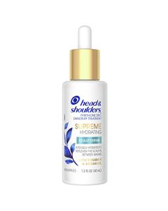 Head & Shoulders Supreme with Argan Oil and Vitamin E, Hydrating Scalp Serum, Fresh, 1.3 Fl Oz