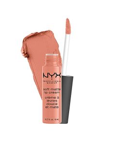 NYX PROFESSIONAL MAKEUP Soft Matte Lip Cream, Lightweight Liquid Lipstick - Cabo (Light Nude With Pink Undertone)