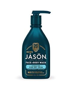 JĀSÖN Men's Hydrating 2-in-1 Face & Body Wash, 16 oz