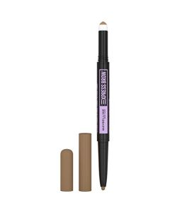 Maybelline New York Maybelline Express Brow 2-in-1 Pencil and Powder, Blonde, 0.02 Fl. Ounce, 250 Blonde, 0.02 fluid_ounces (Pack of 2)