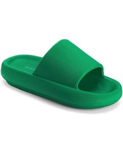 Joomra Pillow Slippers for Women and Men Non Slip Quick Drying Shower Slides Bathroom Sandals | Ultra Cushion | Thick Sole