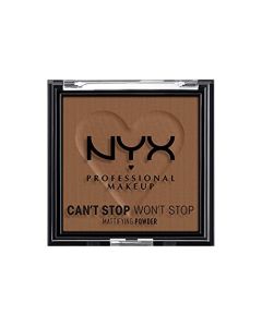 NYX PROFESSIONAL MAKEUP Can't Stop Won't Stop Mattifying Pressed Powder - Deep