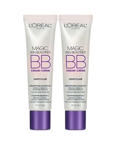 L'Oreal Paris Magic Skin Beautifier BB Cream, Light, 1 Ounce (2 Count)