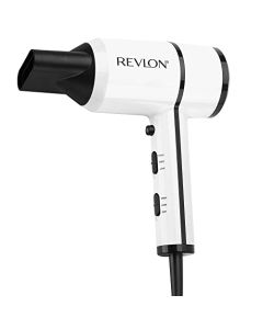 Revlon Crystal C + Ceramic Compact Hair Dryer | Long-Lasting Shine and Less Frizz