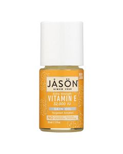 Jason Skin Oil, Extra Strength Vitamin E 32,000 IU, Targeted Solution, 1 Oz