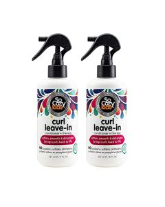 So Cozy,Curl Spray LeaveIn Conditioner For Kids Hair Detangles And Restores Curls No Parabens Sulfates Synthetic Colors Or Dyes,Jojoba Oil,Olive Oil & Vitamin B5,Sweet-Pea,8 Fl Oz(2 Pack),White,(539A)