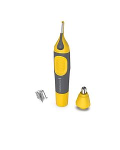 Remington Remington Virtually Indestructible Nose, Ear & Brow Trimmer, Yellow, NE3871