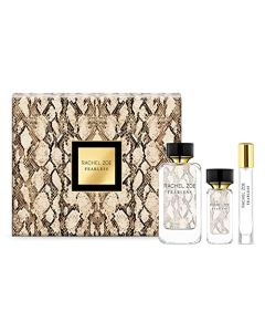 RACHEL ZOE Fearless Set - Set of 3 Eau de Parfum Sprays - 3.4 oz Spray, 1 oz Spray, 0.34 oz Spray - Perfectly Balanced Feminine Perfume for Women - Lasting Signature Designer Scent