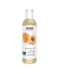 NOW Solutions, Apricot Kernel Oil, Hair Moisturizer, Rejuvenating Skin Oil, Softens Fine Lines, 4-Ounce