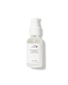 100% PURE Rose Hyaluronic Acid Facial Serum Deeply Hydrating Natural Care Soothe & Replenish Suppleness Bounce Dry, Dehydrated Skin - Vegan - 1oz