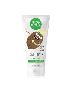 Fresh Monster Kids Hair Conditioner, Toxin-Free, Hypoallergenic & Natural, Hair Conditioner for Kids, Coconut (6oz)