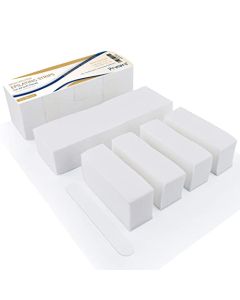 Primpro Salon Quality Non-woven Wax Strips for Body and Facial Hair Removal Multi Size Pack (500)