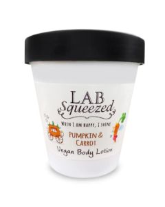 LAB Squeezed Vegan Body Lotion Pumpkin & Carrot Vegan Full Body Lotion (072330)