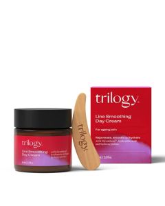 Trilogy Age Proof Line Smoothing Day Cream, 2.0 Fl Oz - For Ageing Skin - Rejuvenate, Smooth & Hydrate with Glycablend™, Hyaluronic Acid & Hydroxyproline - Made in New Zealand - Clean, Natural Beauty