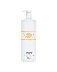 NOW BEAUTY Nourishing No Yellow Violet Shampoo - Purple Toner Shampoo To Reduce Brassiness, Enhance Shine And Strength - Hydrate And Renew Color-Treated Hair - Paraben And Sulfate Free - 32 Oz