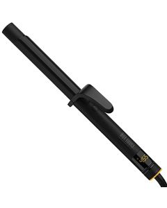 Hot Tools Pro Artist Black Gold Digital Salon Hair Curling Iron | Long-Lasting Full Curls and Defined Waves, (1 in)
