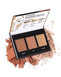 Black Radiance True Complexion Contour Palette, Light to Medium, 0.38 Ounce