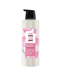 Love Beauty And Planet Plant-Based Body Wash Nourish and Illuminate Skin Rose Water and Niacinamide Made with Plant-Based Cleansers and Skin Care Ingredients 32.3 fl oz