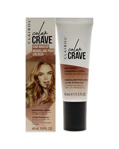 Clairol Color Crave Temporary Hair Color Makeup, Shimmering Copper Hair Color, 1 Count
