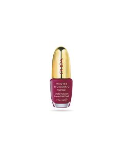 PUPA Milano Winter Blooming Scented Nail Polish - Delicate Rose Scent - Volumizing Texture With A 3D Effect - Distributes Evenly And Dries Quickly - For A Plumping Effect - 002 Ruby Rose - 0.17 Oz