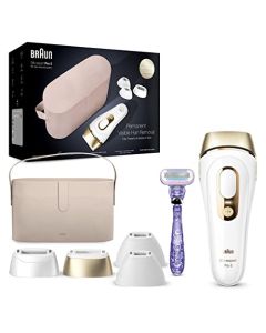 Braun IPL Long-lasting Hair Removal System for Women and Men, NEW Silk Expert Pro 5 PL5347, Head-to-toe Usage, for Body & Face, Alternative to Salon Laser Hair Removal, With 3 Extra Caps