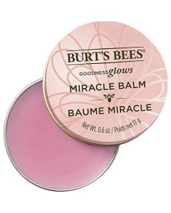 Burt's Bees 100% Natural Origin Goodness Glows Miracle Balm, Hydrates and Softens Dry Skin From Head To Toe, 0.6 Ounce Tin