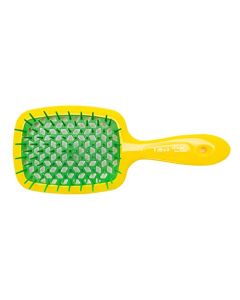 Ibiza Hair Professional AirWave Shower Brush (Lemon/Lime), Use Before, During or After Shower or Pool, Effortlessly Glides Through Any Hair, Adults or Kids, Anti Static, Light Weight & Heat Resistant