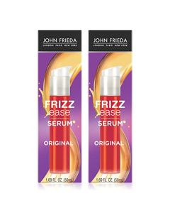 John Frieda Frizz Ease Original Hair Serum, Anti-Frizz Heat Protecting, Infused with Silk Protein, 1.69 fl oz (2 Pack)