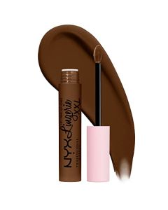 NYX PROFESSIONAL MAKEUP Lip Lingerie XXL Matte Liquid Lipstick - Goin Desnuda (Chocolate Brown)