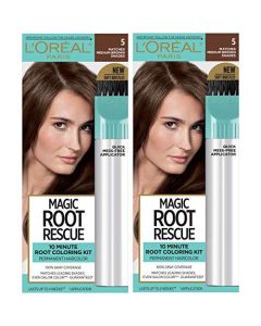 Root Rescue Medium Brown 5 2PK