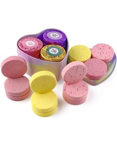 Shower Steamers Aromatherapy, 12PCS Natural Organic Shower Bombs for Sinus Relief, Shower Fizzies, Shower Tablets/Melts, Women/Men Relaxation Bulk Home Spa Gift Set, Birthday Christmas Basket Stuffer