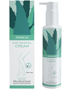 Hair Removal Cream for Women and Men, 6.08 fl oz, Friendly Painless and Non-Irritant for Sensitive Skin, Bikini Hair Removal Cream For Body & Legs