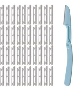 Replacement Blade, Dermaplaning Tool, Stainless Steel Eyebrow Trimmer (Blade)