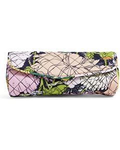 Vera Bradley Women's Cotton on a Roll Makeup Brush & Pencil Case Cosmetic