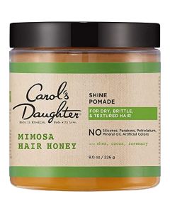Carol's Daughter Mimosa Hair Honey Shine Pomade for Textured and Curly Hair - with Shea Butter & Rosemary Oil, 8 fl oz