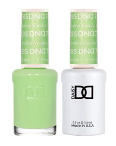 DND Gel Polish Set - 1 each of Green Gel Polish and Green Nail Polish, 785 Voodoo, 0.5 Fl Oz