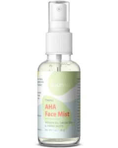 Toning AHA Face Mist Vitamin B3, Green Tea & Amino Acids 1 oz. (28g) by BeautyLux