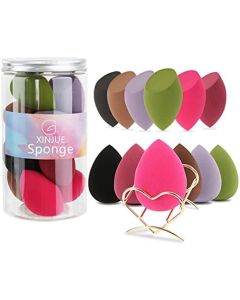 Makeup Sponge,Makeup Sponges Blender Set Beauty Cosmetic Foundation Blending Applicator Puff, Flawless for Liquid Cream Powder
