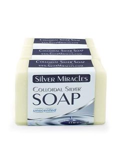 Colloidal Silver Soap - 3 pack